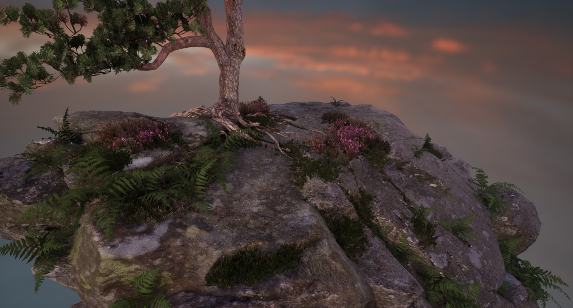 Set dressing study - Flying stone — image 3