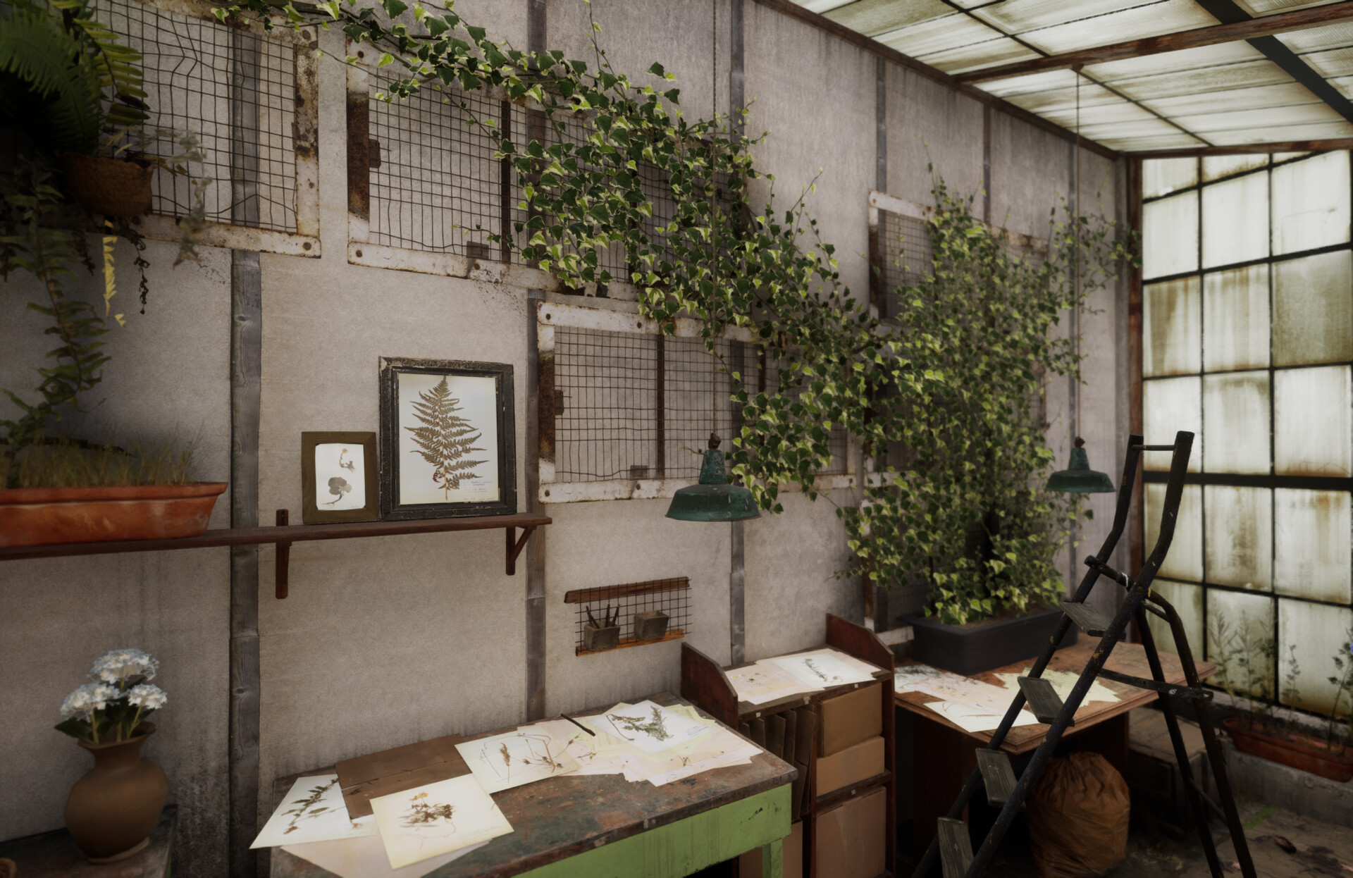 Set dressing study - Plants workshop — image 25