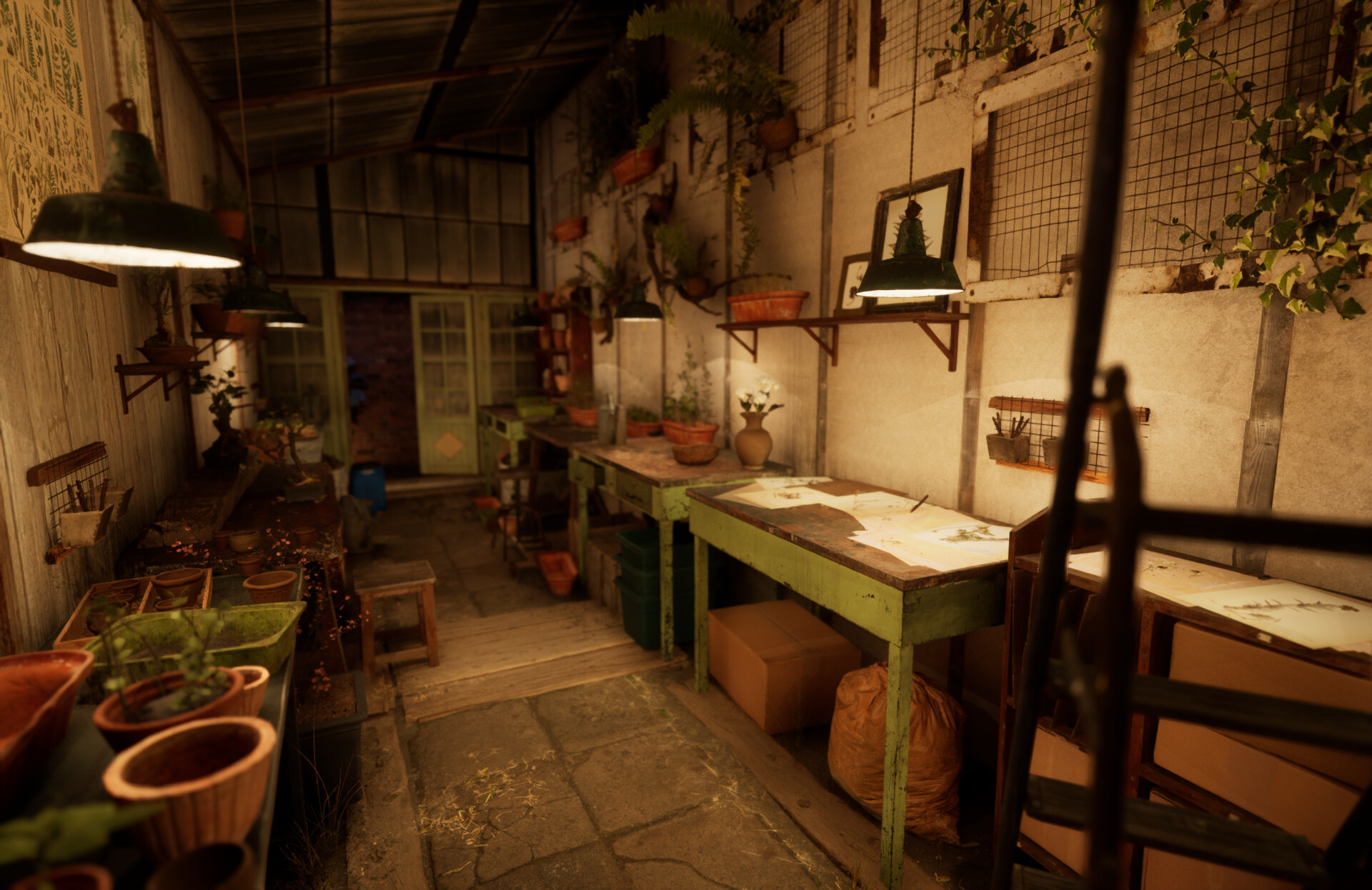 Set dressing study - Plants workshop — image 38