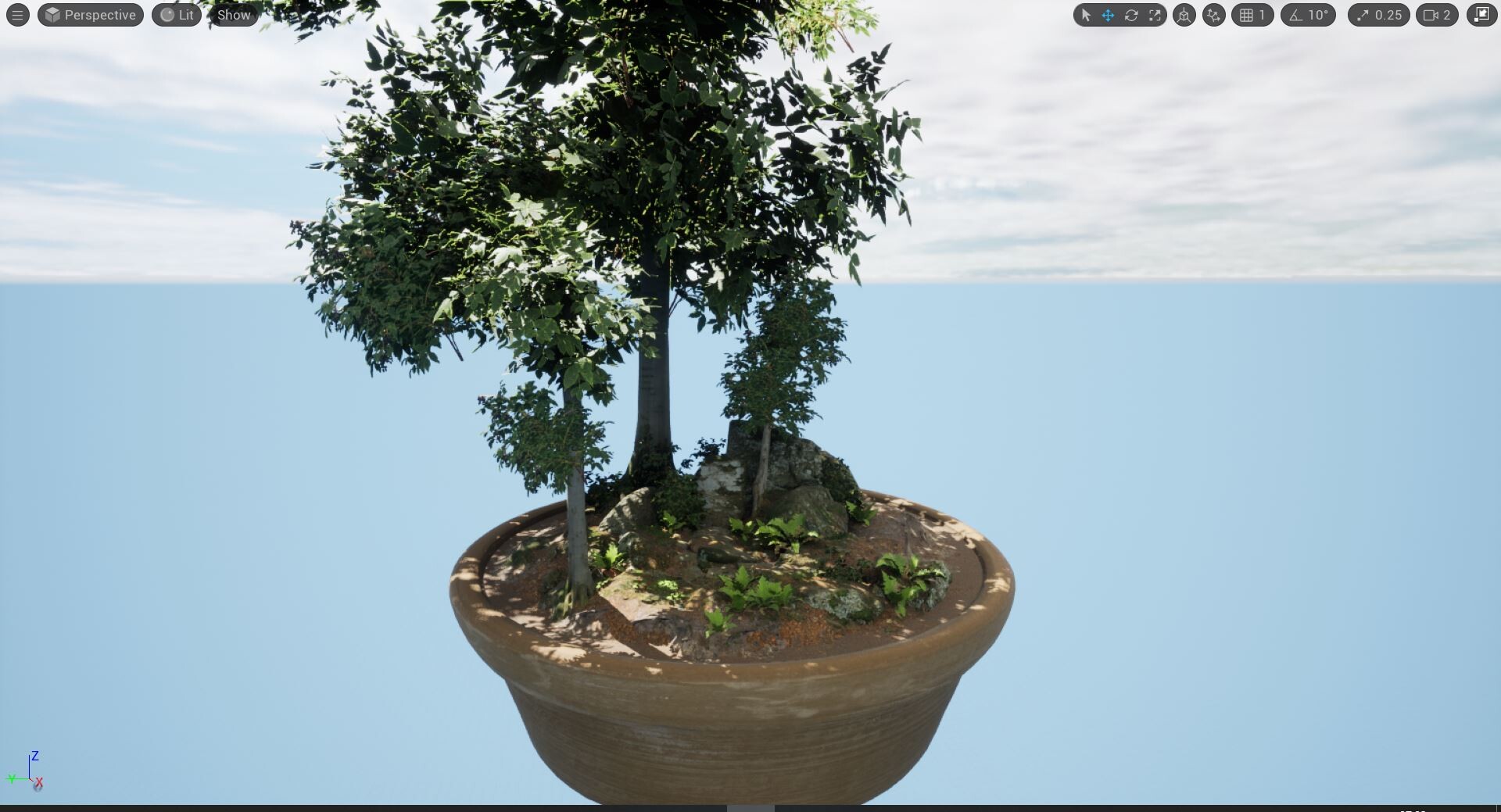 Set dressing study - Broadleaf Pot — image 2