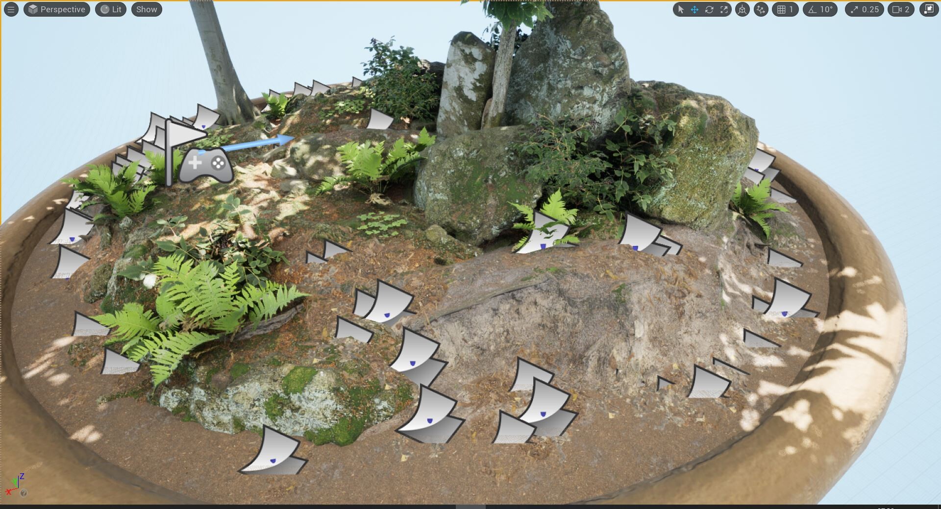 Set dressing study - Broadleaf Pot — image 14