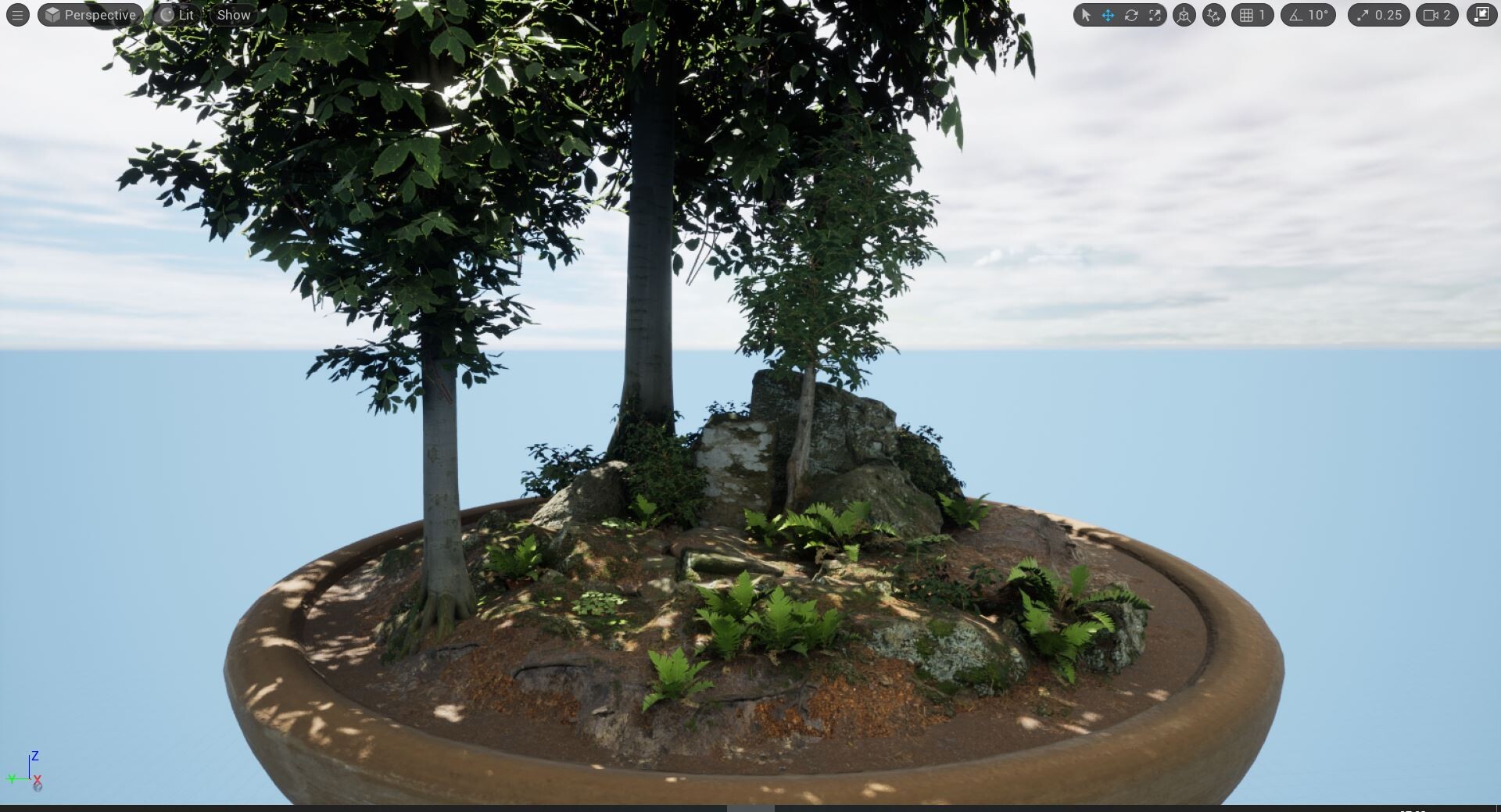 Set dressing study - Broadleaf Pot — image 3