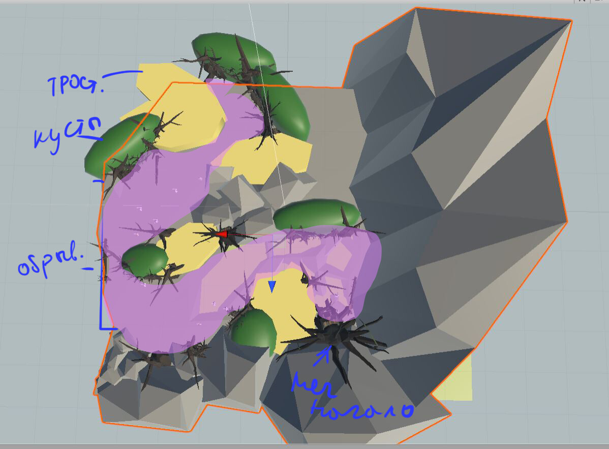 Level art and design - Cursed Blade Game — image 4