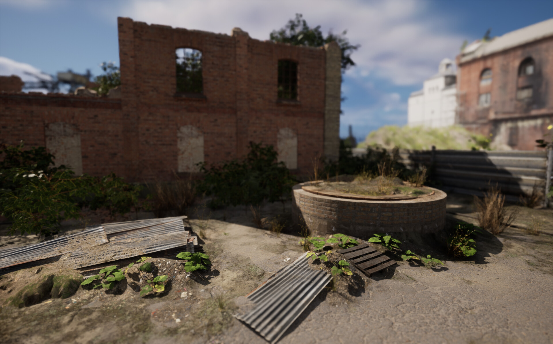 Set dressing study - Old industrial quarter — image 12