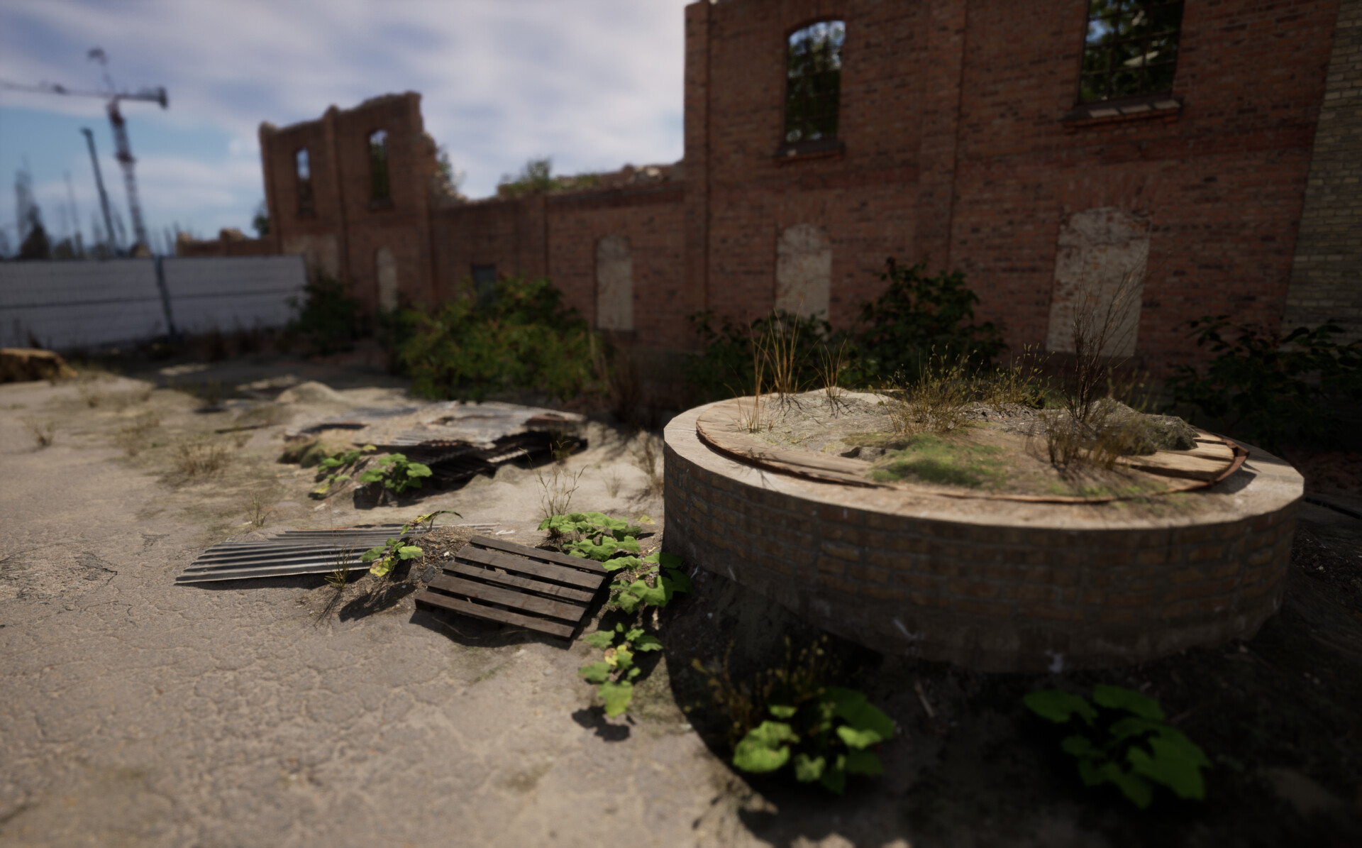 Set dressing study - Old industrial quarter — image 13