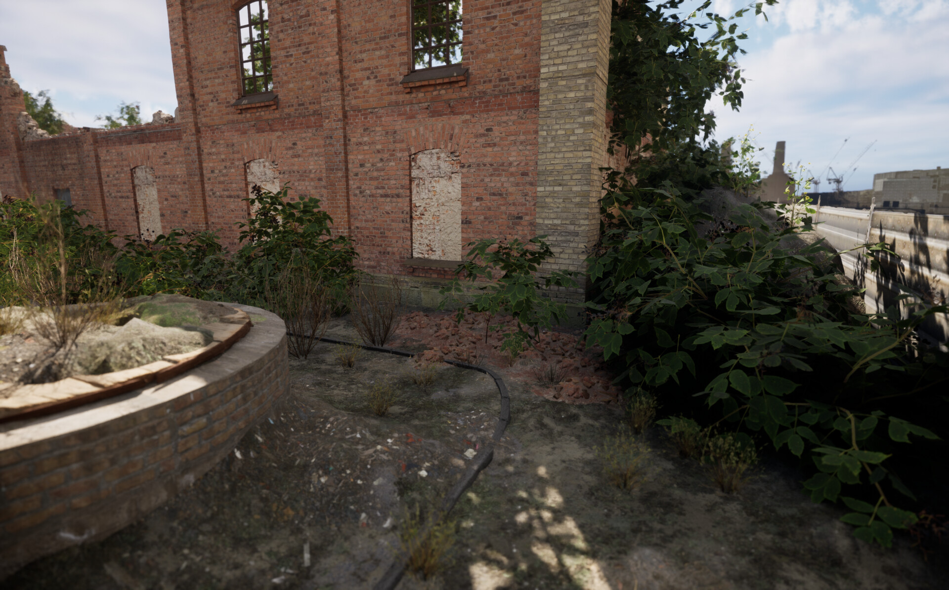 Set dressing study - Old industrial quarter — image 17