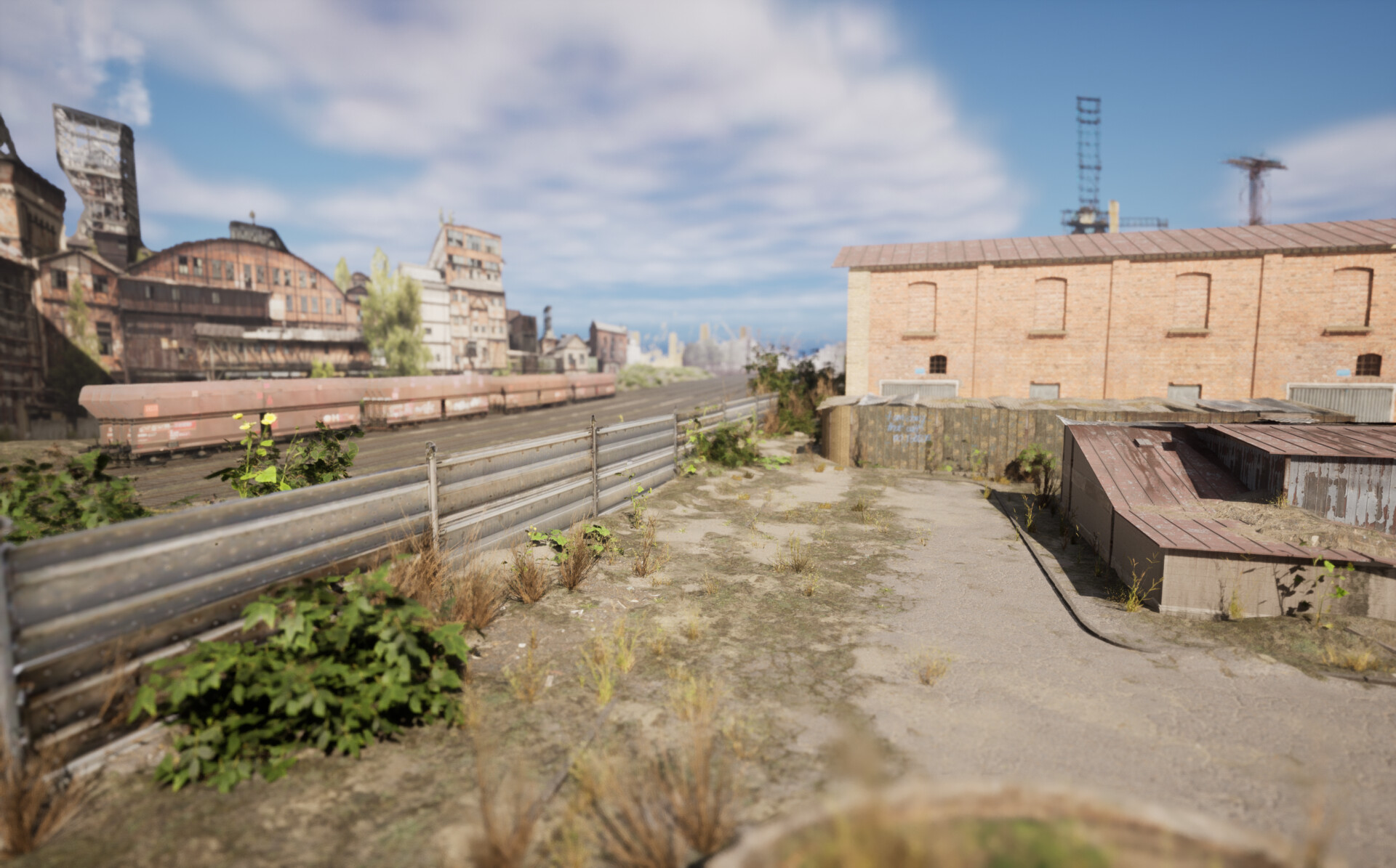 Set dressing study - Old industrial quarter — image 18