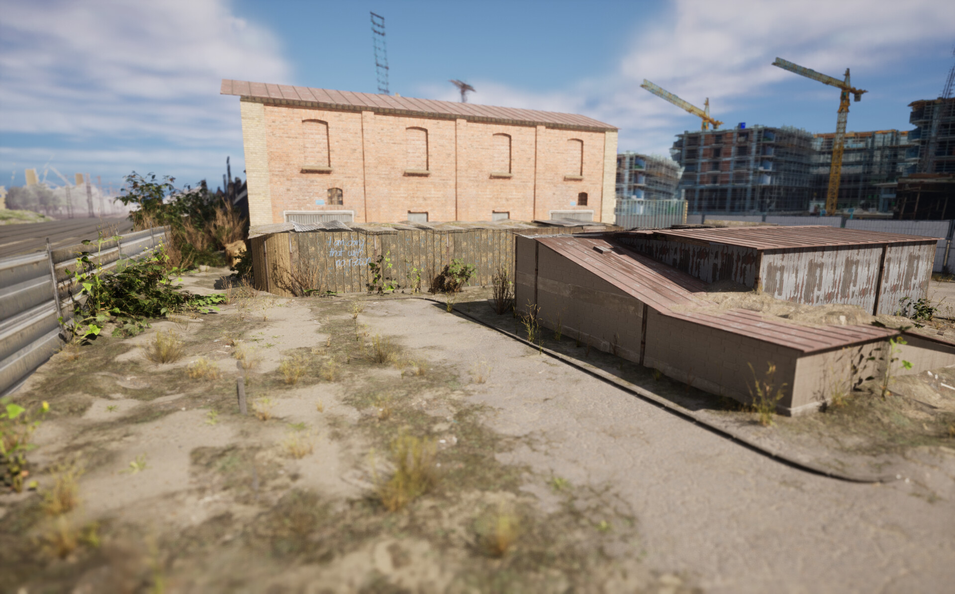 Set dressing study - Old industrial quarter — image 20