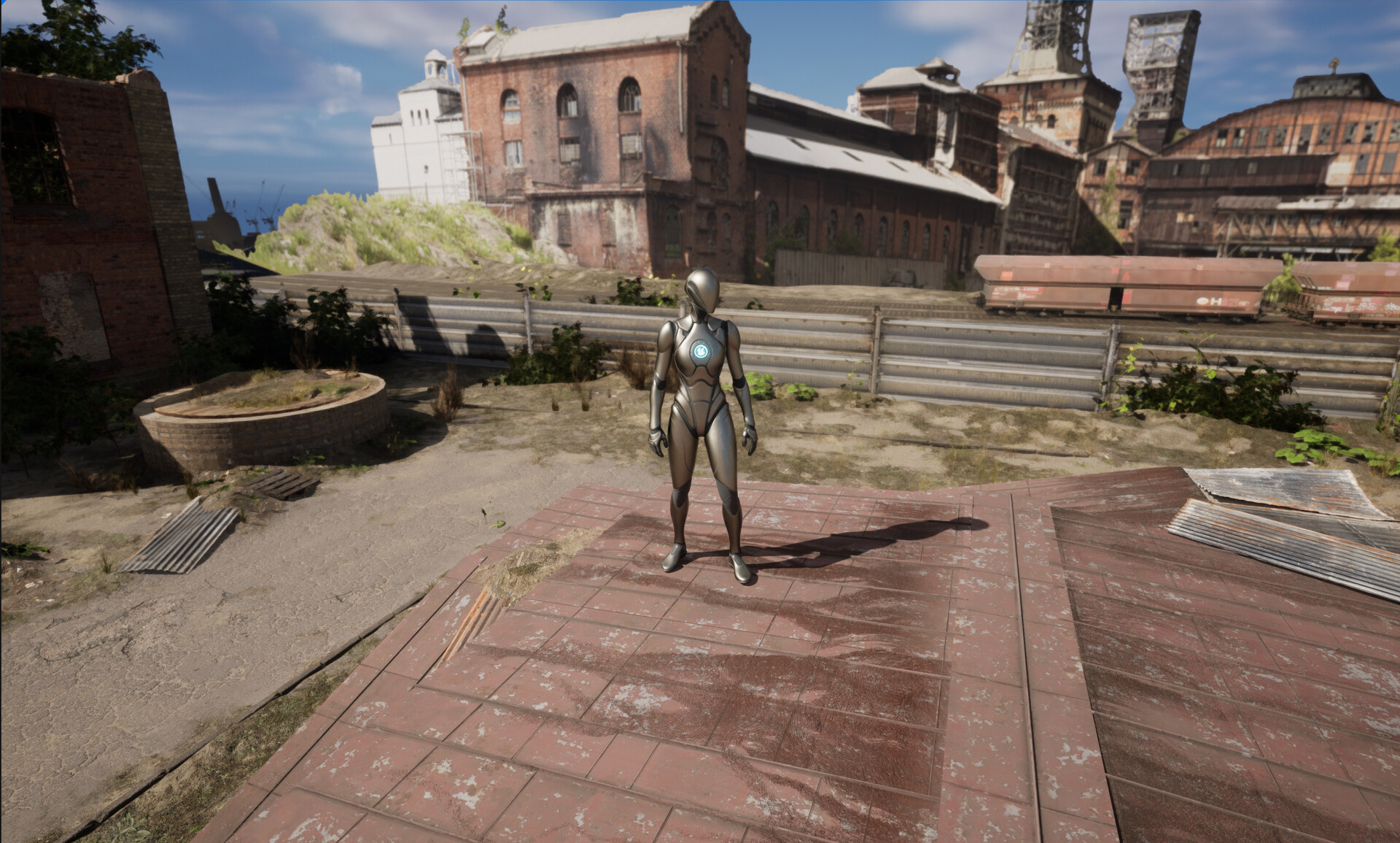 Set dressing study - Old industrial quarter — image 22