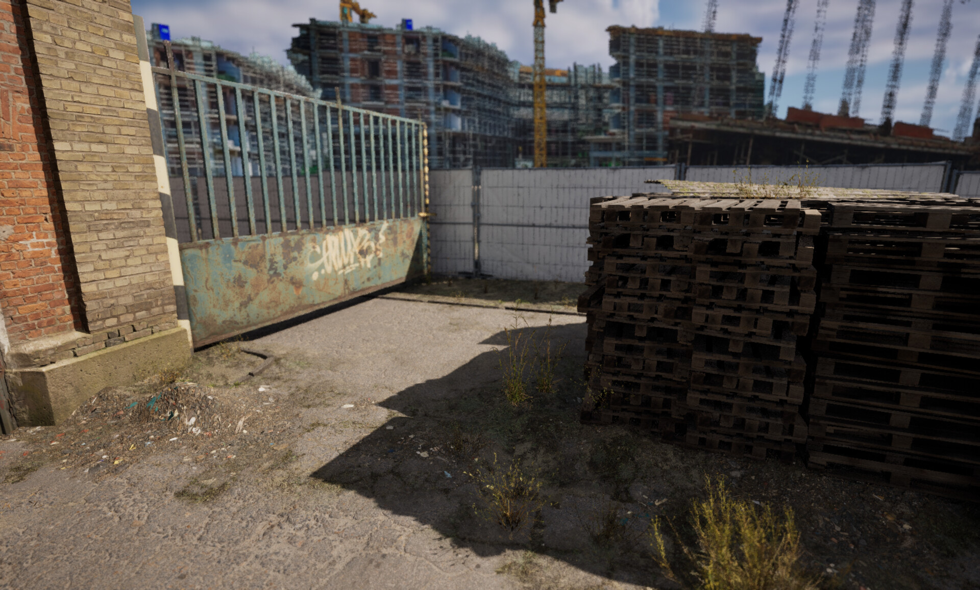 Set dressing study - Old industrial quarter — image 40