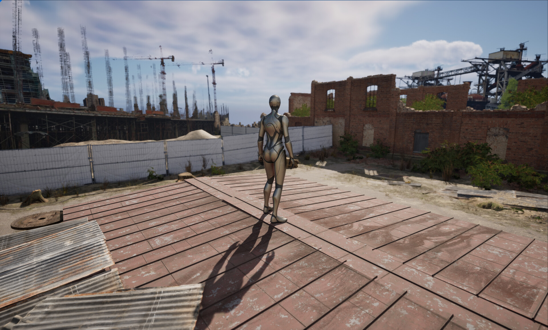 Set dressing study - Old industrial quarter — image 58