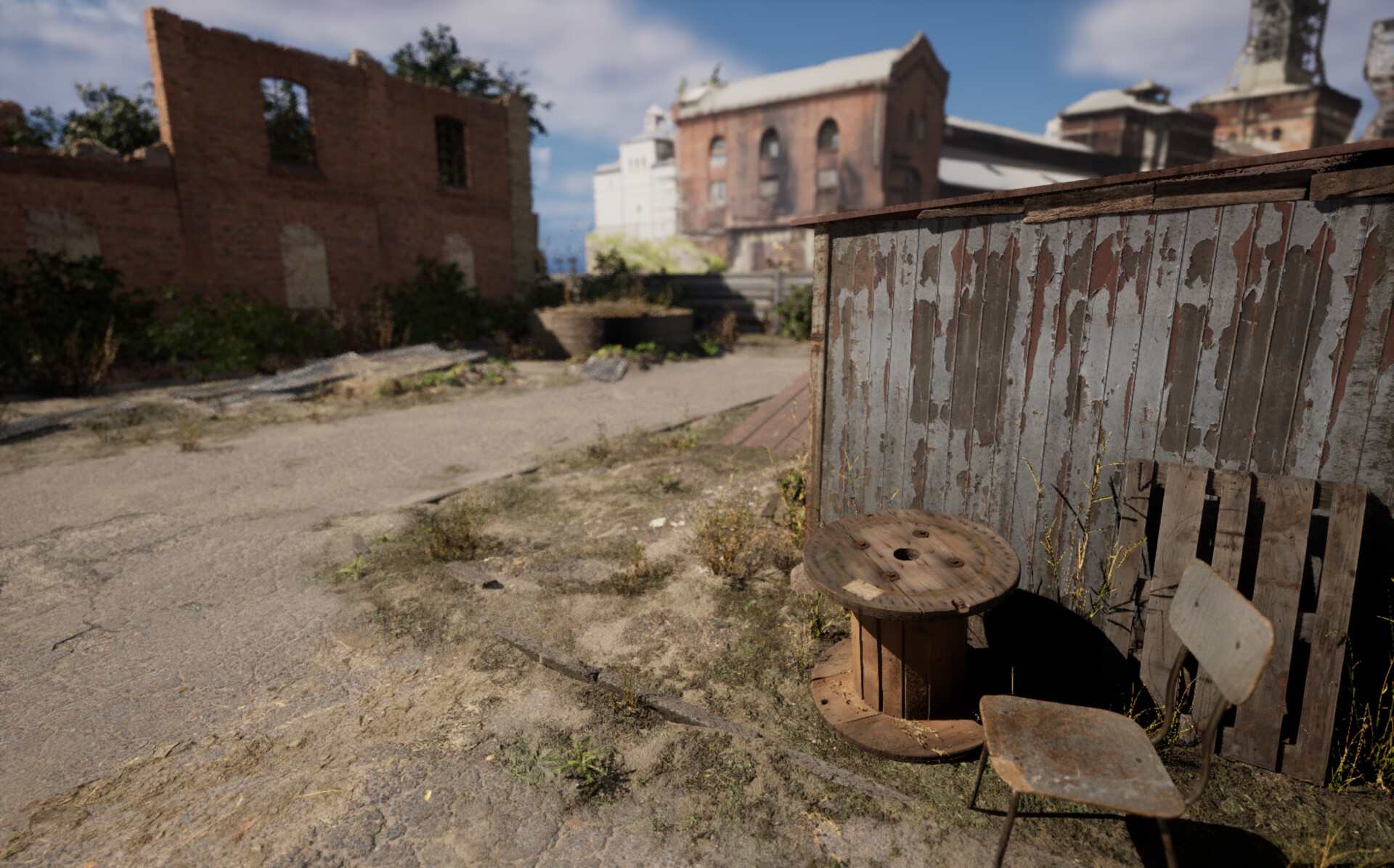 Set dressing study - Old industrial quarter — image 7