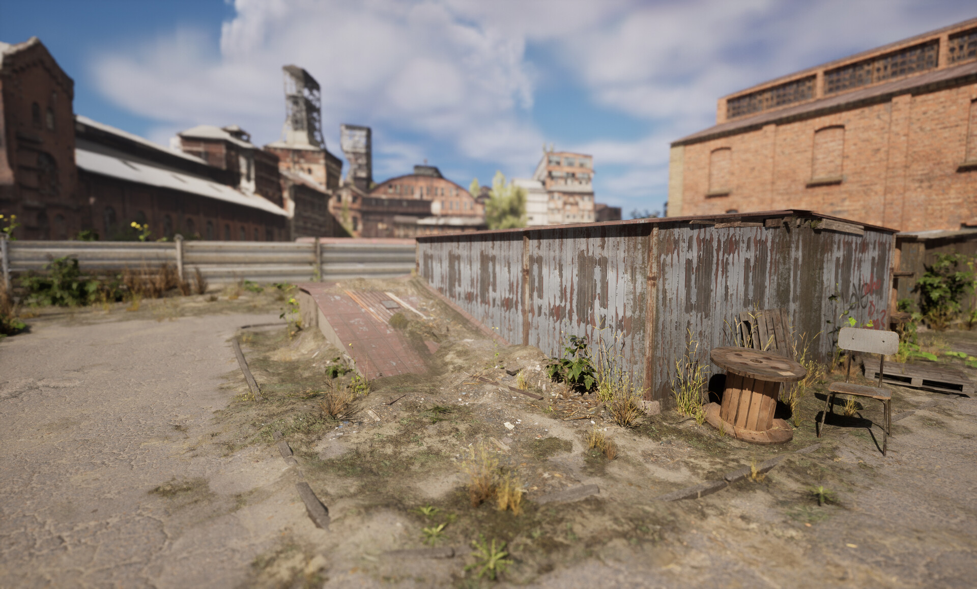 Set dressing study - Old industrial quarter — image 9